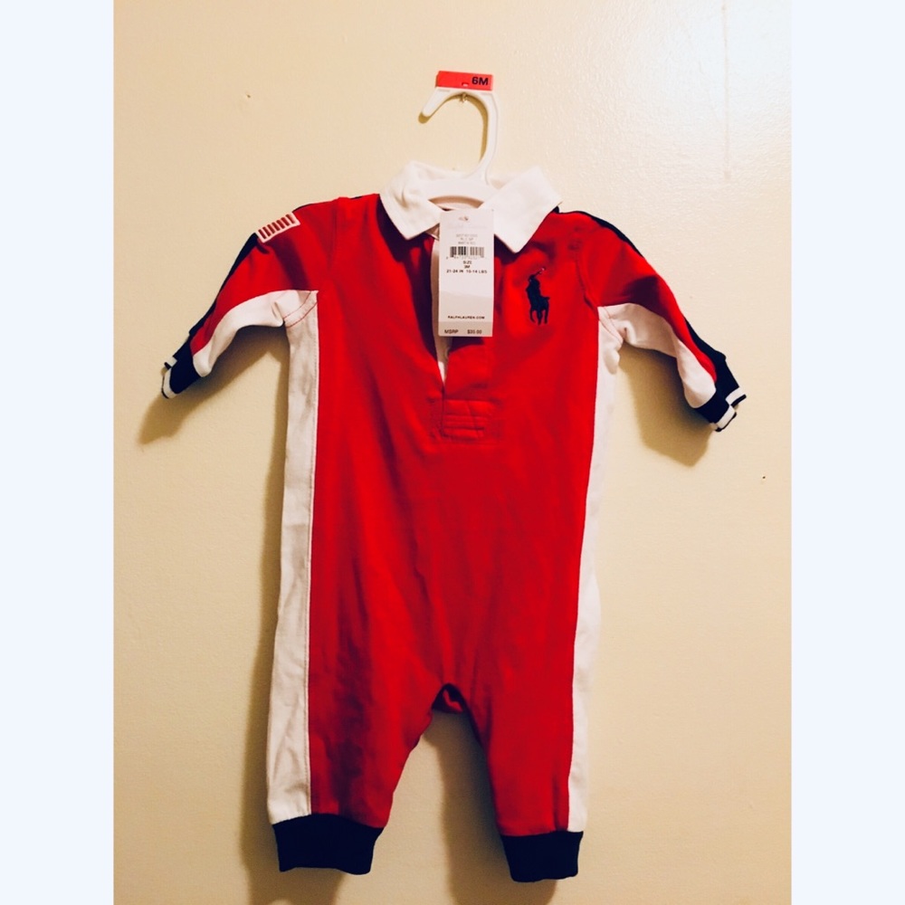 Polo onesie